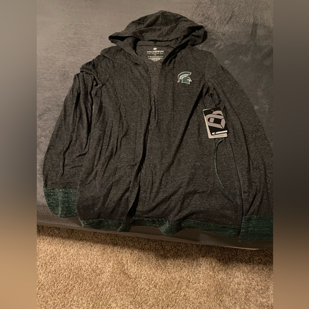 Michigan state university logo women’s cardigan top